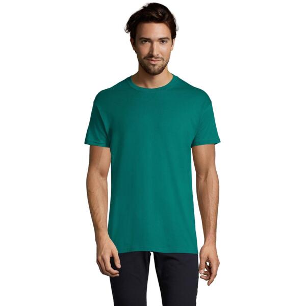 

Футболка хлопковая мужская Sol’s IMPERIAL 11500270 XXL изумрудный
