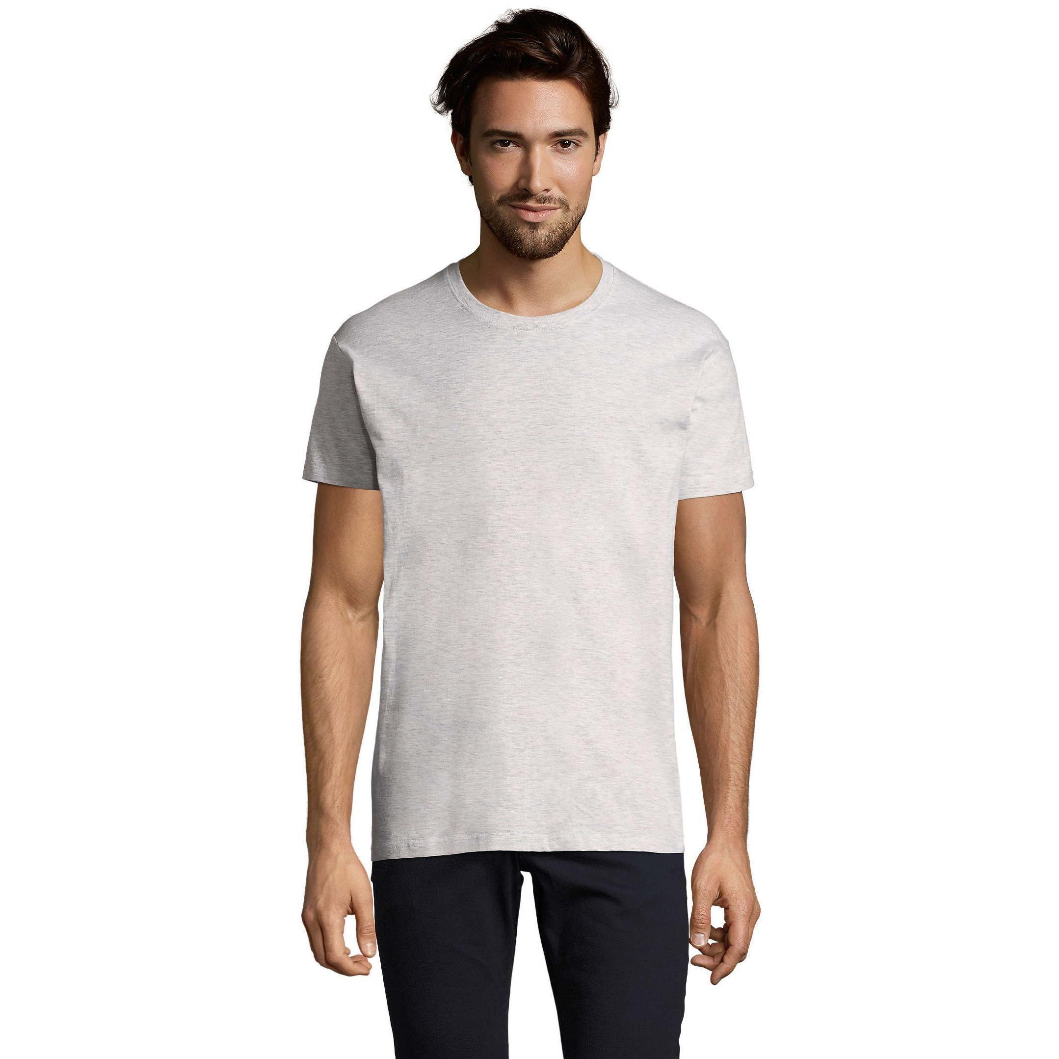 Футболка мужская Sol’s Imperial 11500300 S светло-серый меланж фото 1