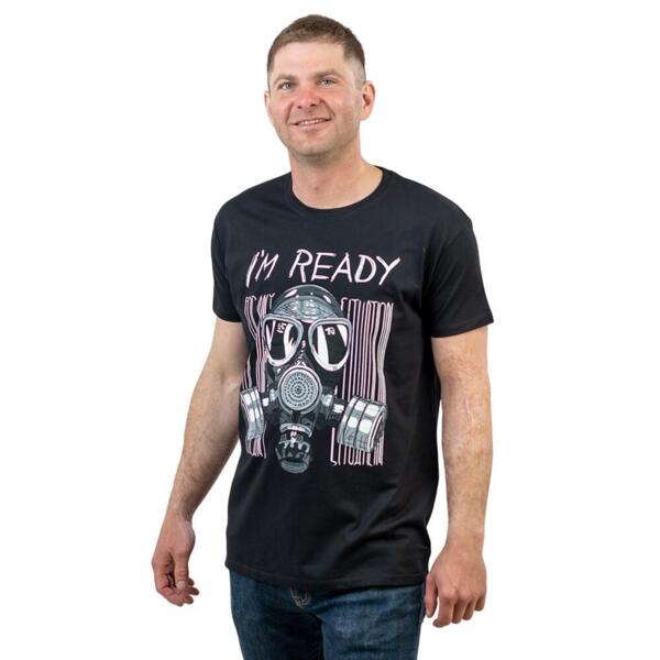 Футболка хлопковая мужская Sol’s Imperial 11500309/86 XL насыщенный черный фото 