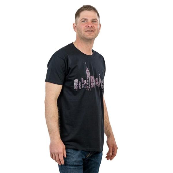 Футболка хлопковая мужская Sol’s Imperial 11500309/87 L насыщенный черный фото 