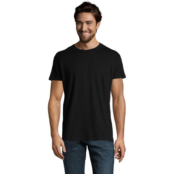 

Футболка хлопковая мужская Sol’s IMPERIAL 11500309 3XL насыщенный черный