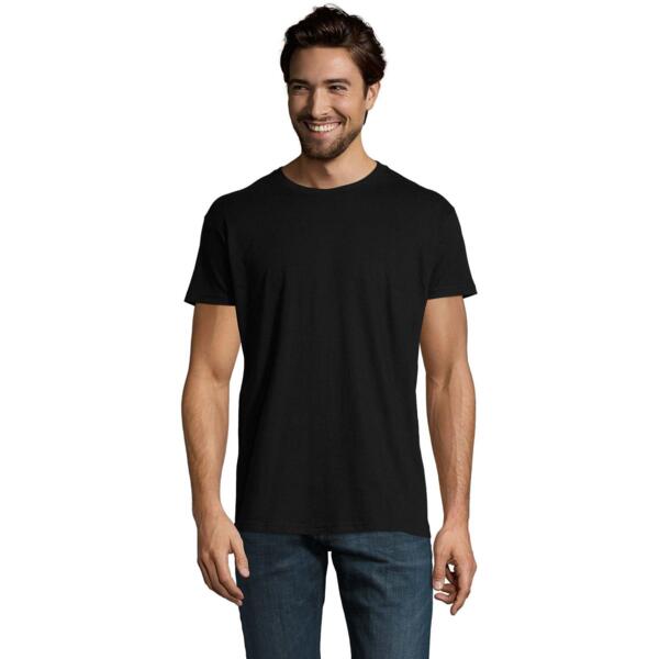 

Футболка хлопковая мужская Sol’s Imperial 11500309 XL насыщенный черный