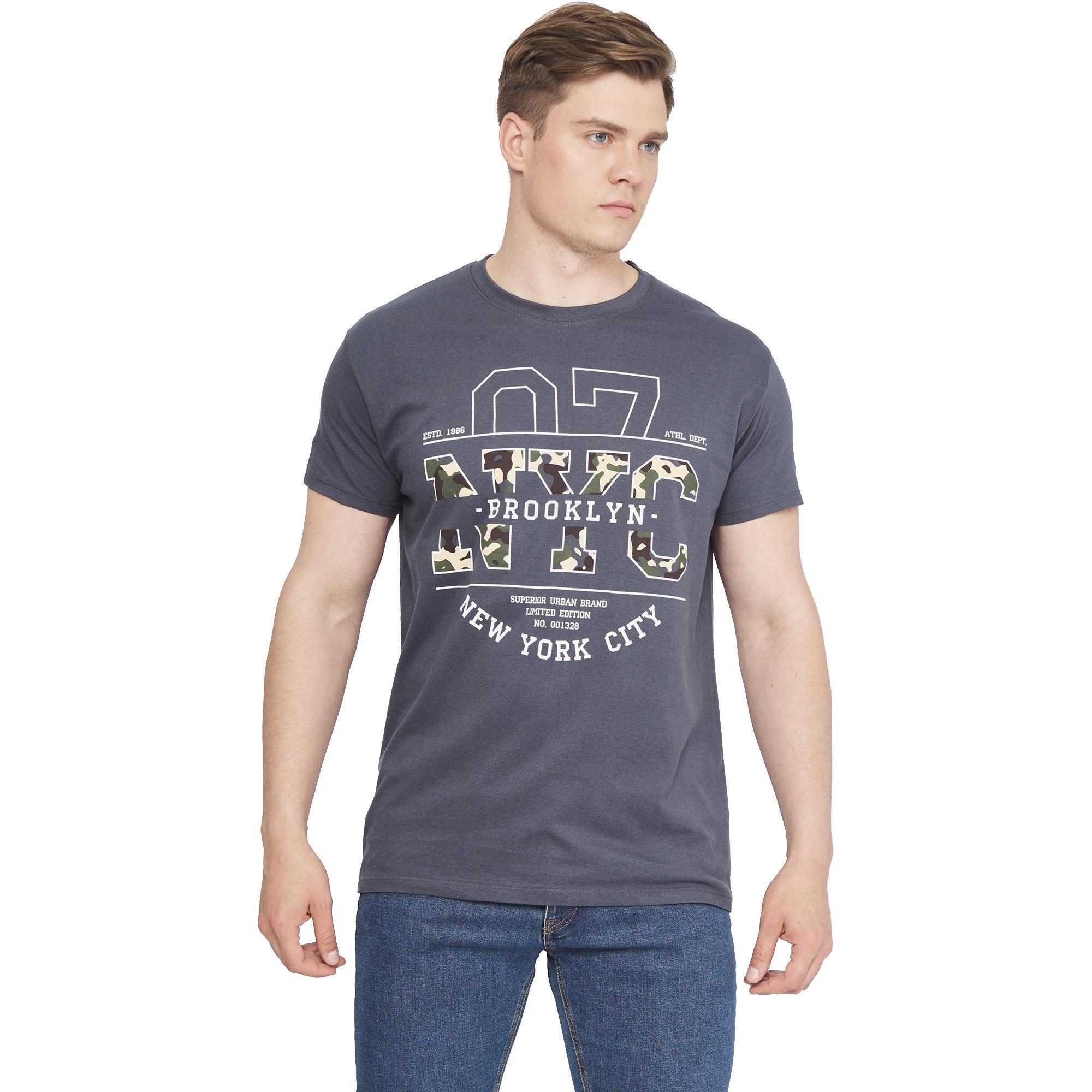 Футболка хлопковая мужская Sol’s Imperial 11500381/96 XXL графитовый фото 1