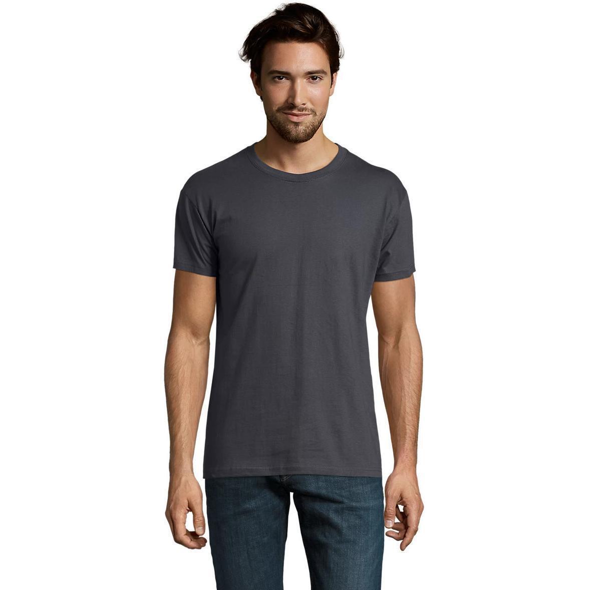 Футболка мужская хлопковая Sol’s Imperial 11500381 XL графитовый фото 1