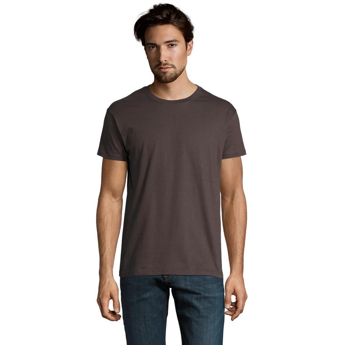 Футболка хлопковая мужская Sol’s Imperial 11500384 XXL темно-серый фото 1