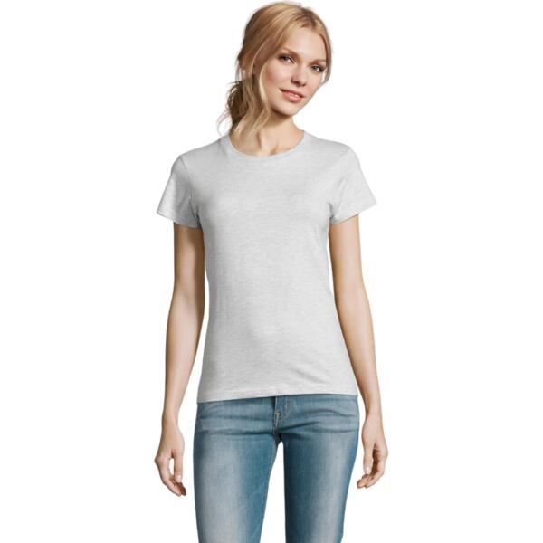 

Футболка женская Sol’s Imperial women 11502300 S светло-серый меланж