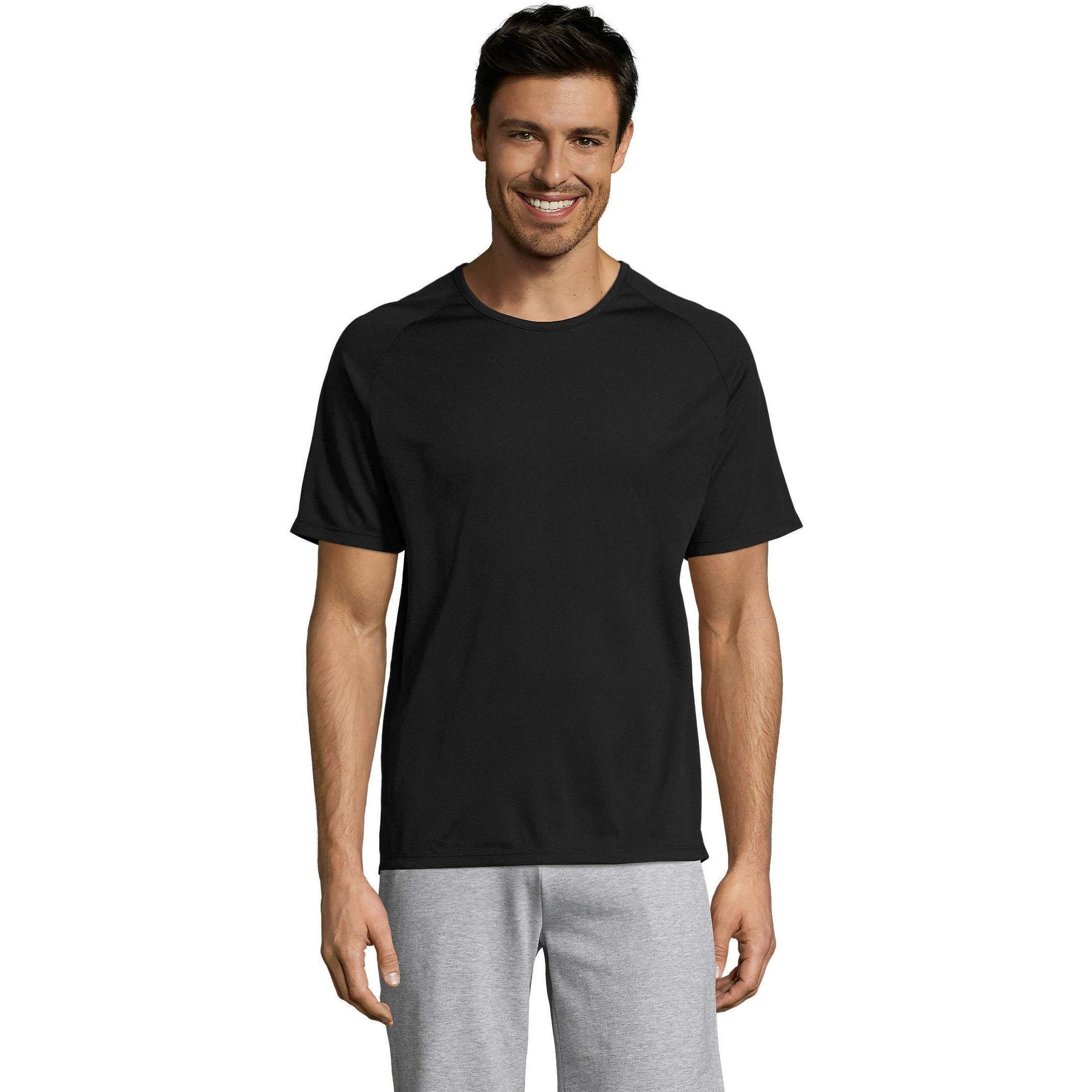 Футболка спортивна чоловіча Sol’s SPORTY 11939312 XL чорнийфото1