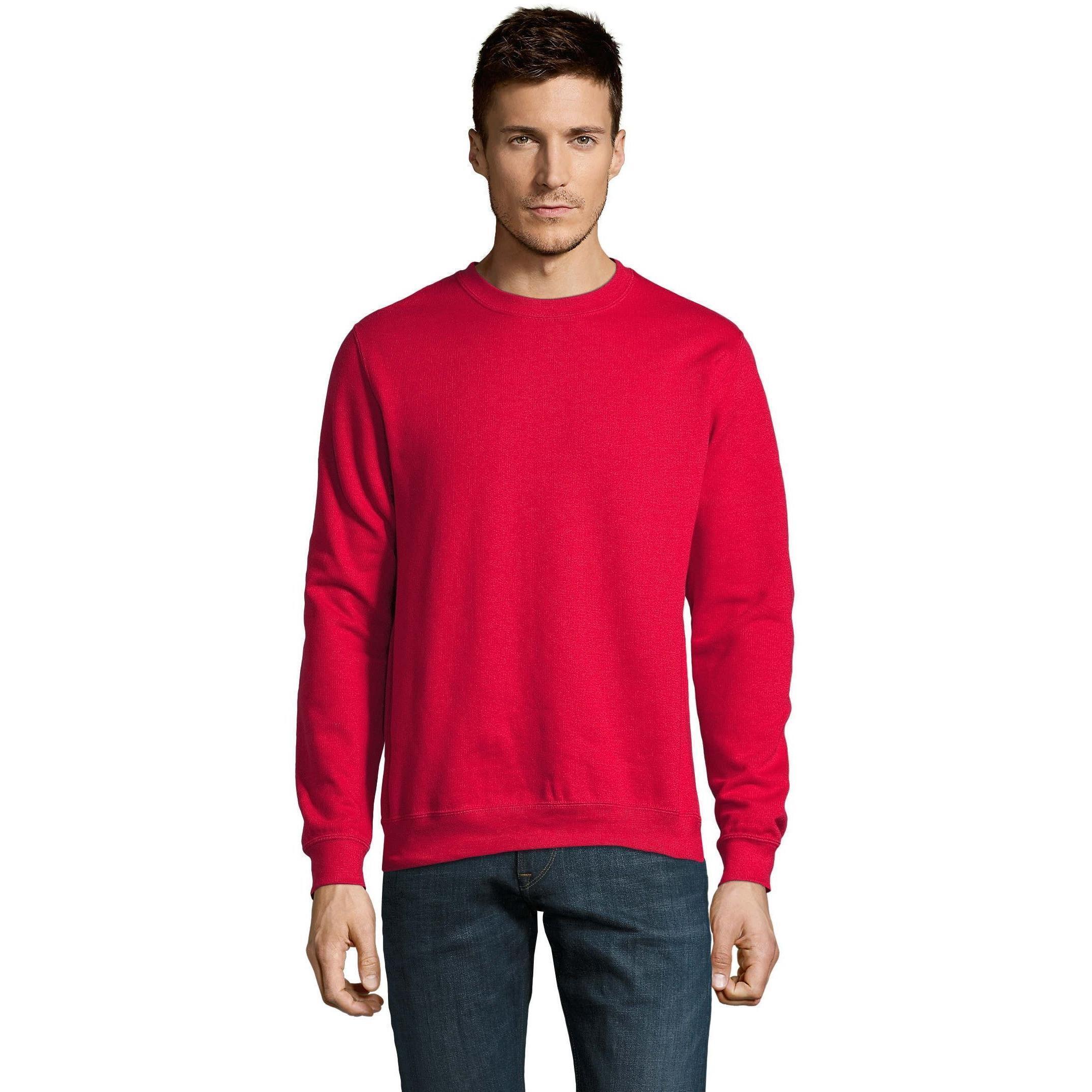 Свитшот мужской Sol’s NEW SUPREME 13250145 M красный фото 1