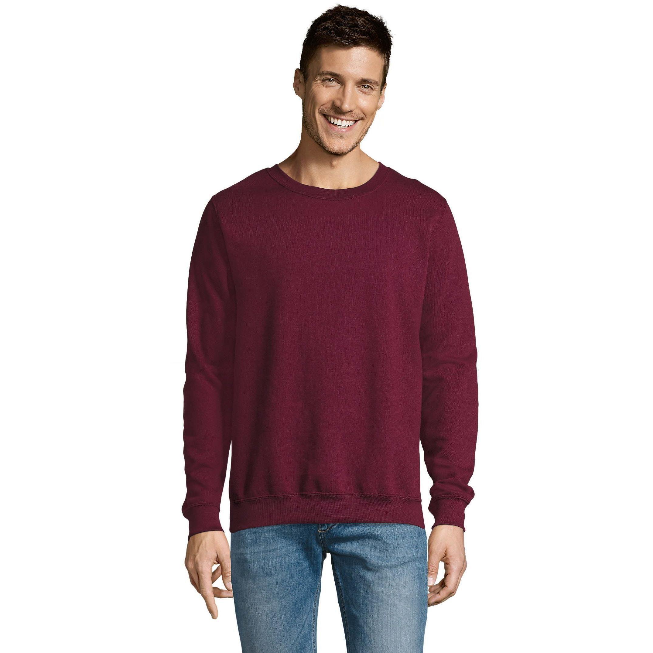 Світшот чоловічий Sol’s NEW SUPREME 13250146 XXL бордовийфото1