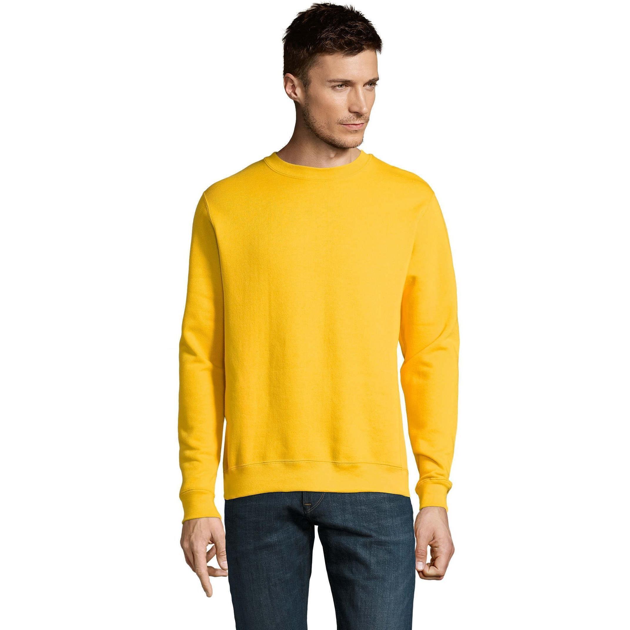 Світшот чоловічий Sol’s NEW SUPREME 13250301 XXL жовтийфото1