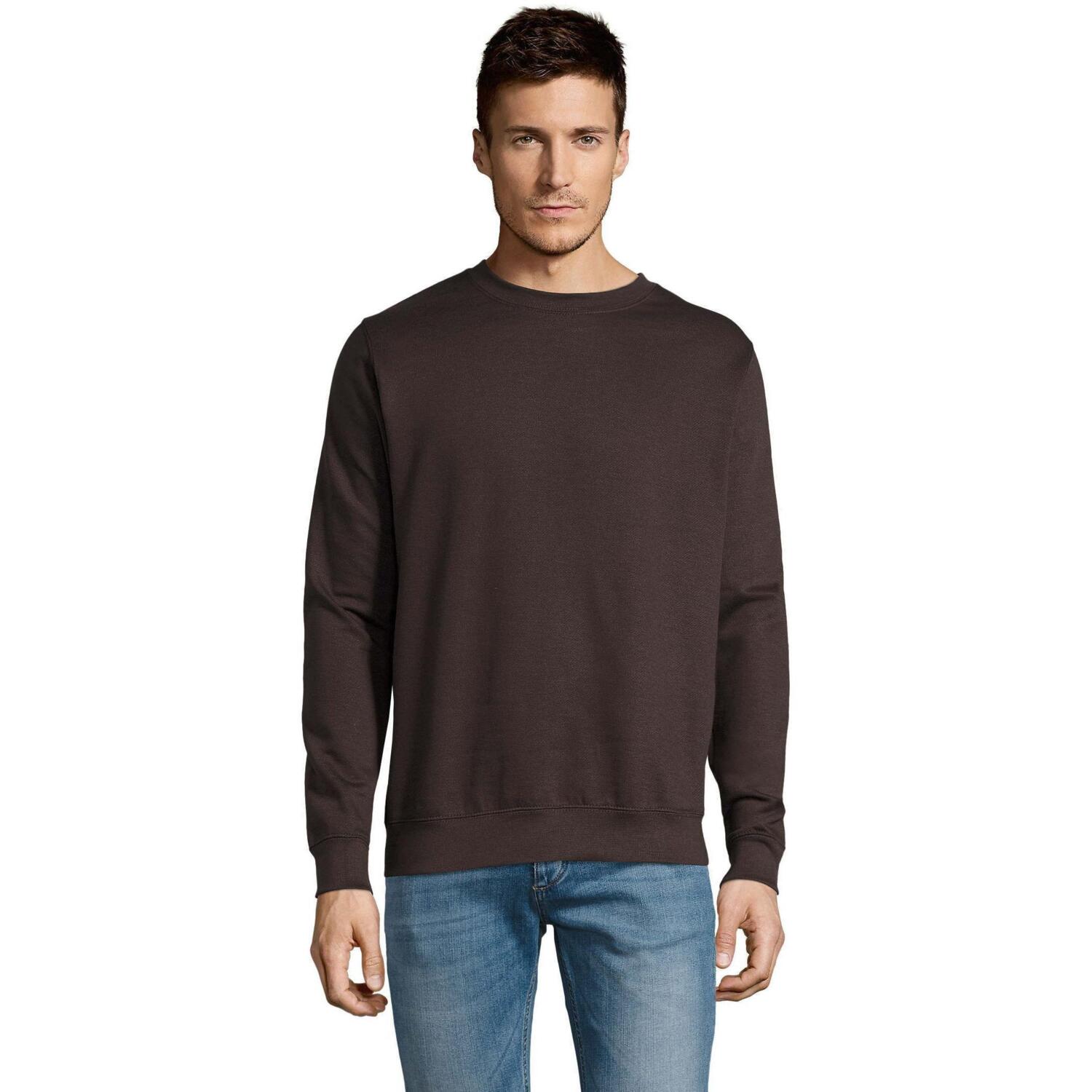 Світшот чоловічий Sol’s NEW SUPREME 13250373 XXL темний антрацит