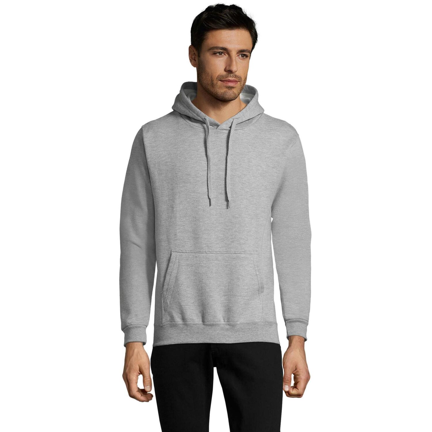 Худи мужское Sol’s Snake 047101360 S серый меланж