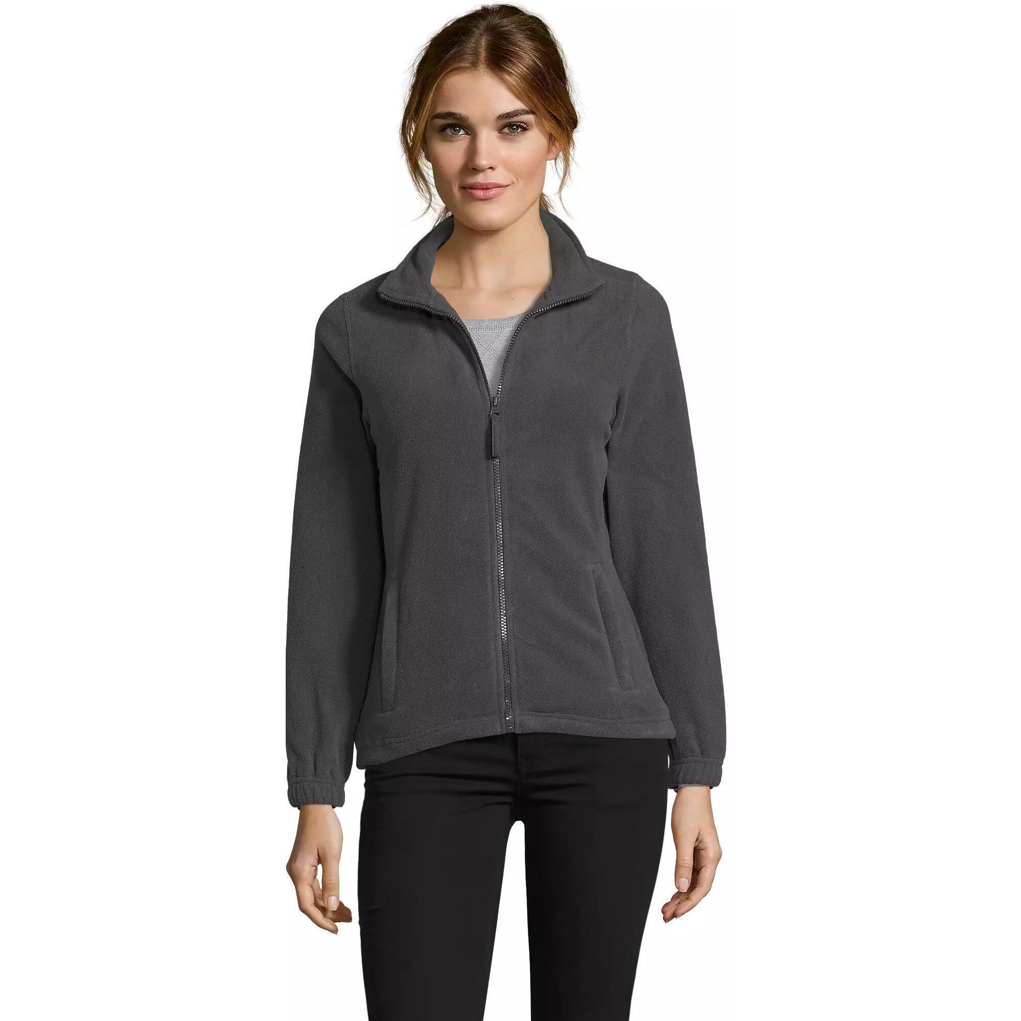 Флисовая женская кофта Sol’s NORTH WOMEN 54500370 XXL угольно-серый фото 1