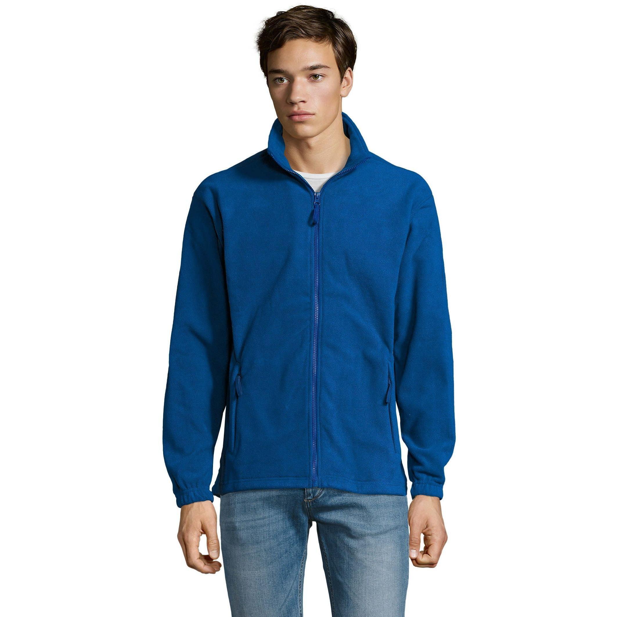 Флисовая кофта мужская Sol’s NORTH 55000241 L ярко-синий фото 1