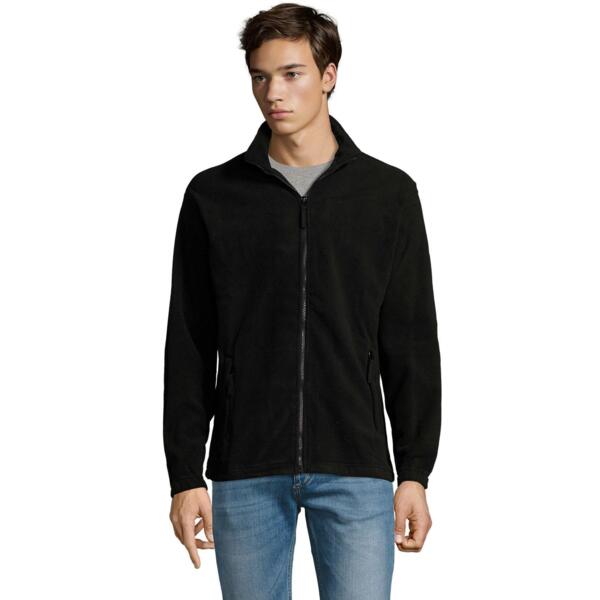 Флисовая кофта мужская Sol’s NORTH 55000312 XL черный фото 