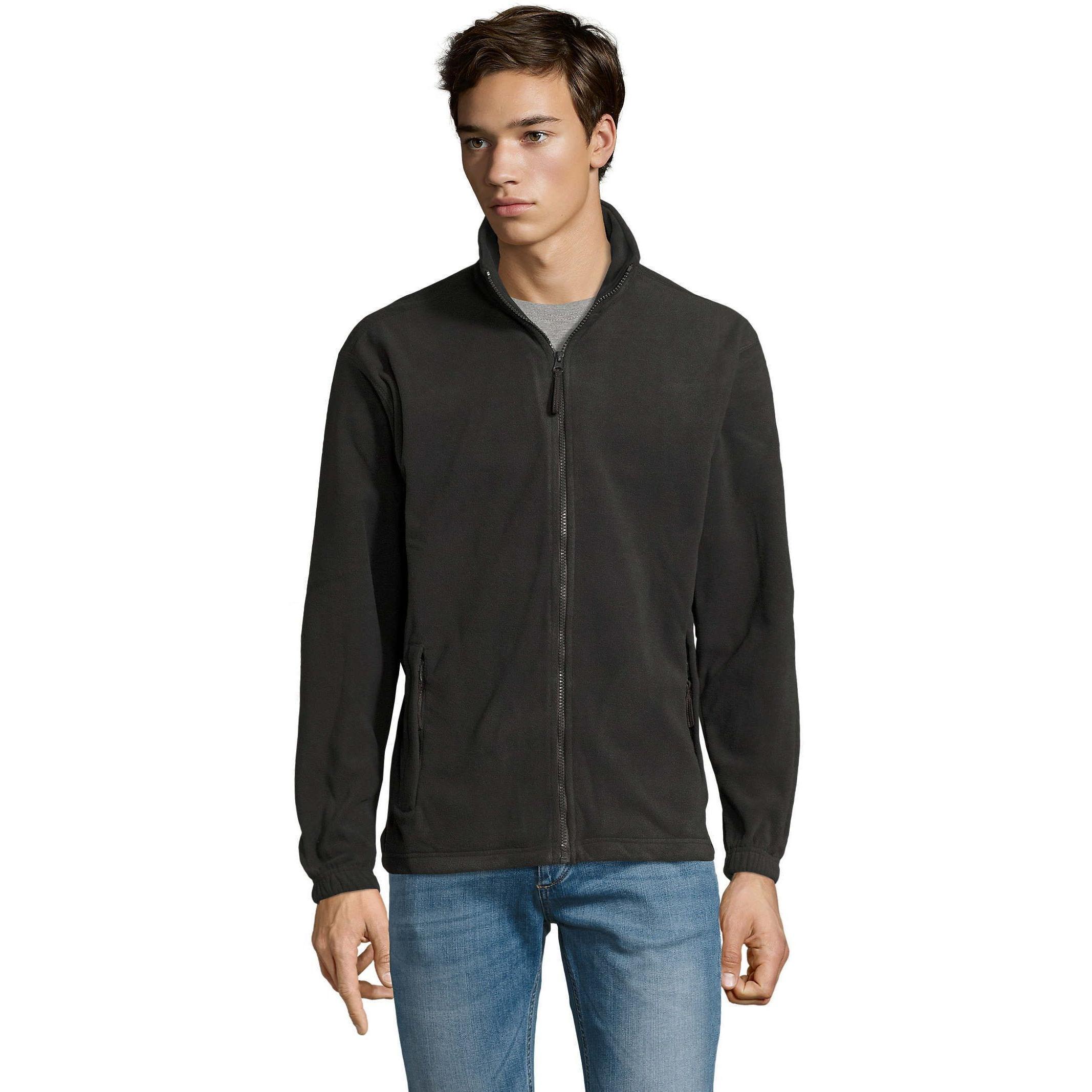 Флисовая кофта мужская Sol’s NORTH 55000370 S угольно-серый фото 1