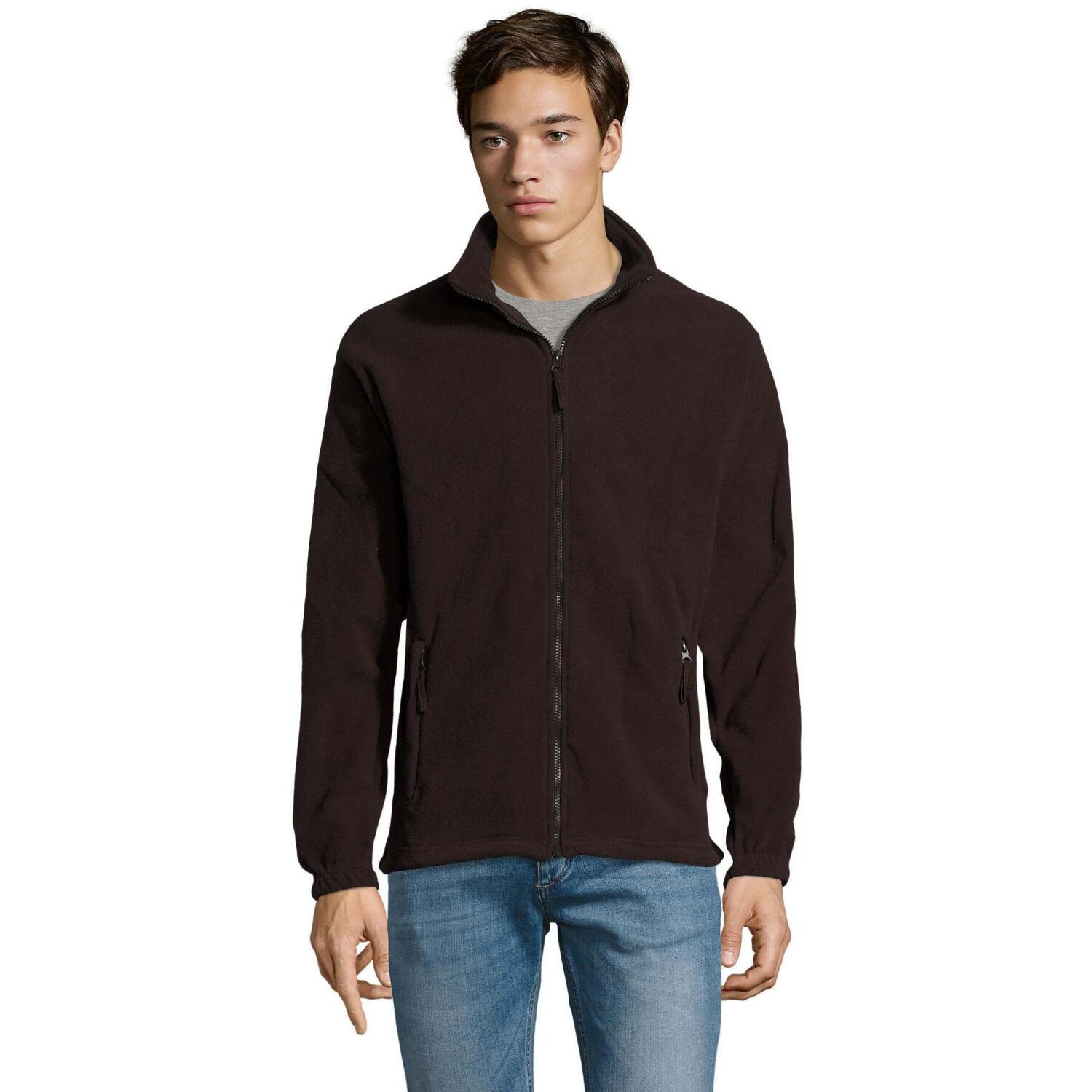 Флісова кофта чоловіча Sol’s NORTH 55000394 M Коричневий