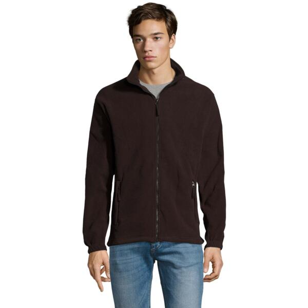 

Флисовая кофта мужская Sol’s NORTH 55000394 XXL Коричневый
