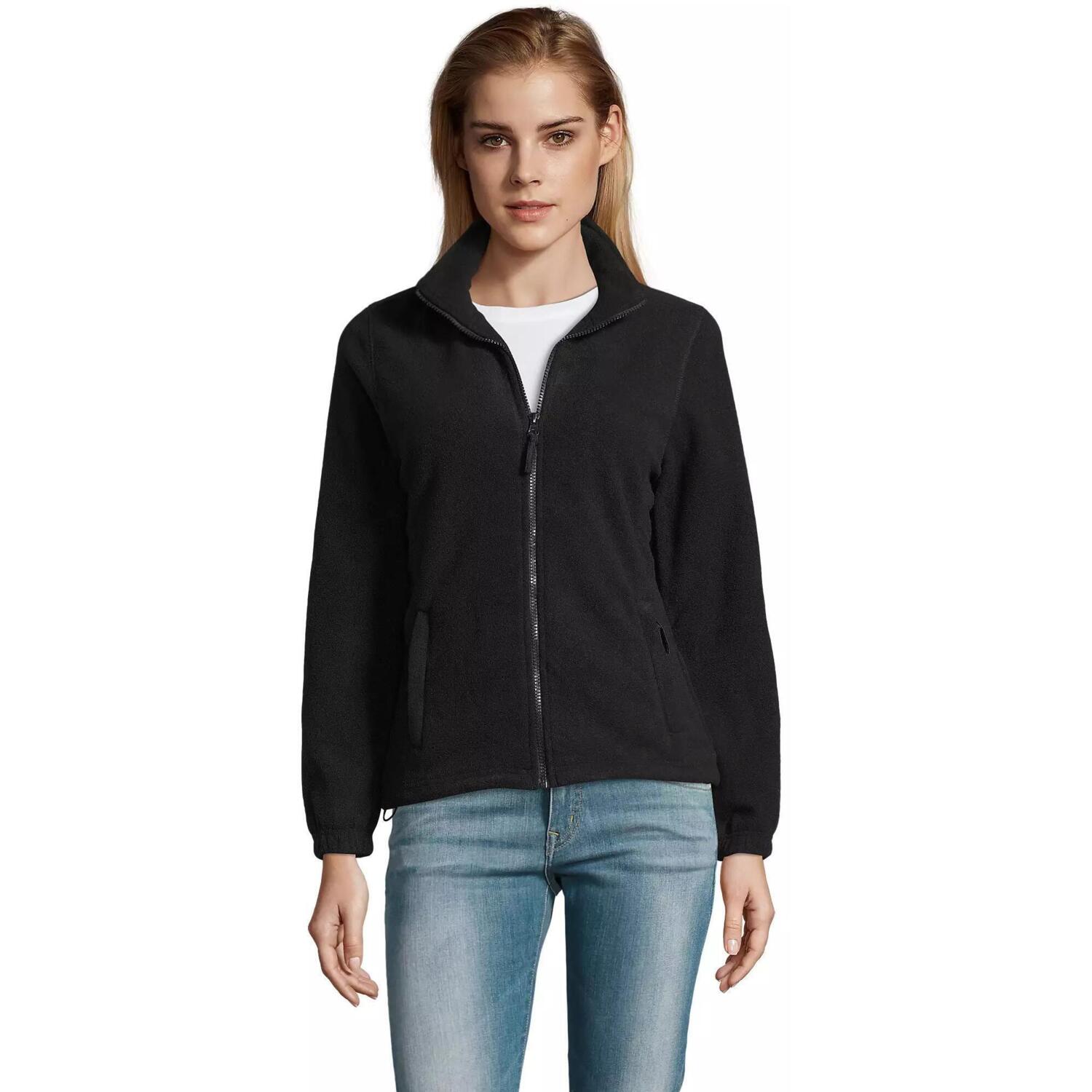 Флисовая женская кофта Sol’s NORTH WOMEN 54500312 XXL черный