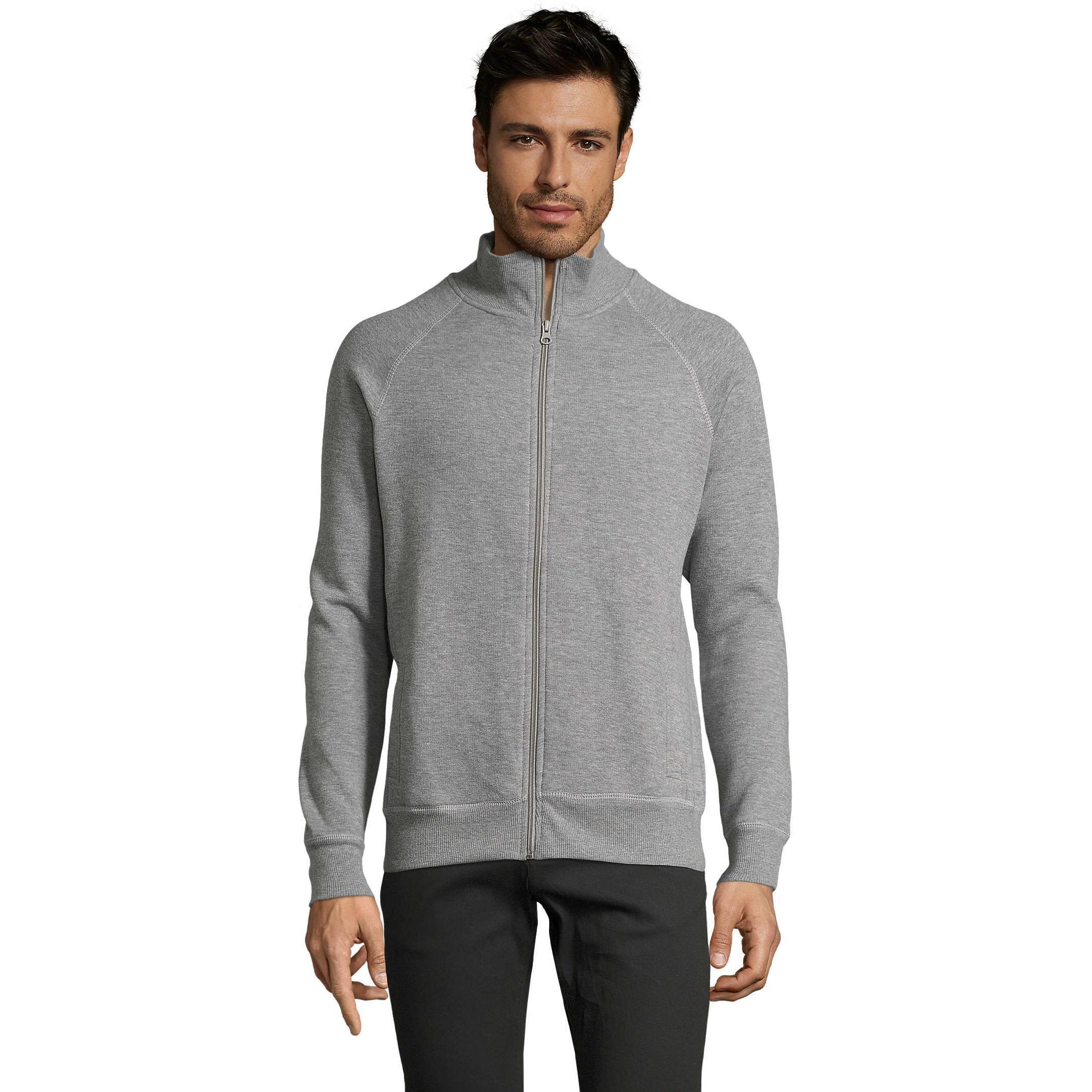 Свитшот мужской Sol’s SUNDAE HTB47200349 XL насыщенный серый меланж фото 1