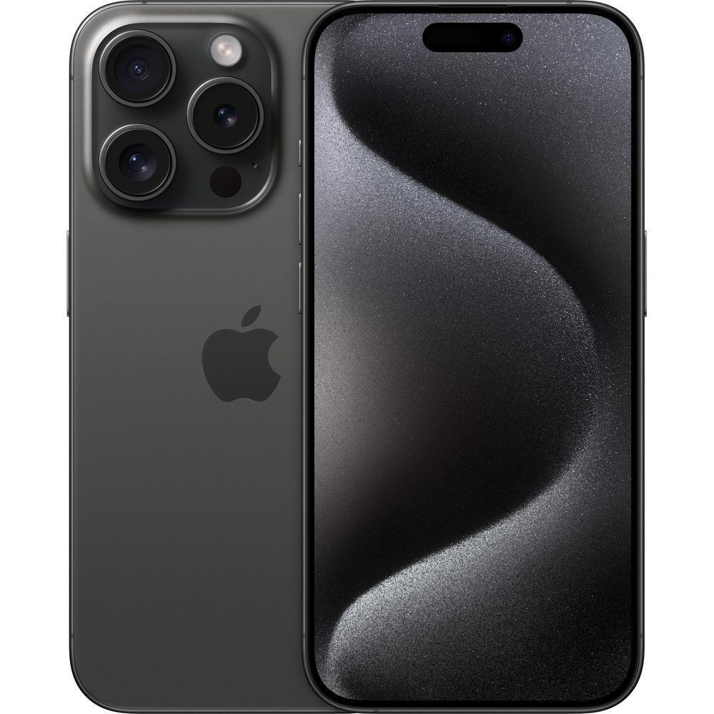 Смартфон Refurbished Apple iPhone 15 Pro 256Gb Black Titanium (Отличное состояние, A) фото 1