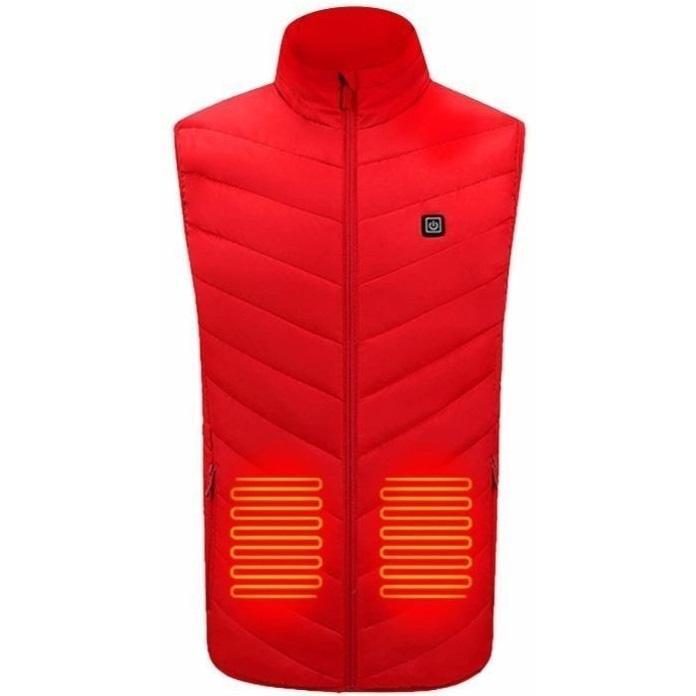 Жилет чоловіча Thermalli Val Cenis 10100105-02 3XL червонийфото1