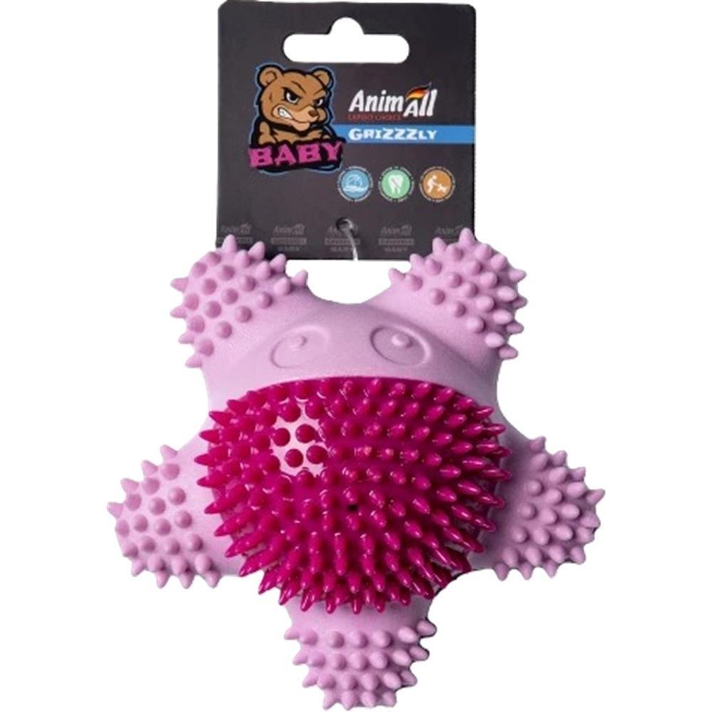 Игрушка AnimAll GrizZzly Baby Морская звезда Розово-лавандовая 13,3х12,7х5,8 см фото 1