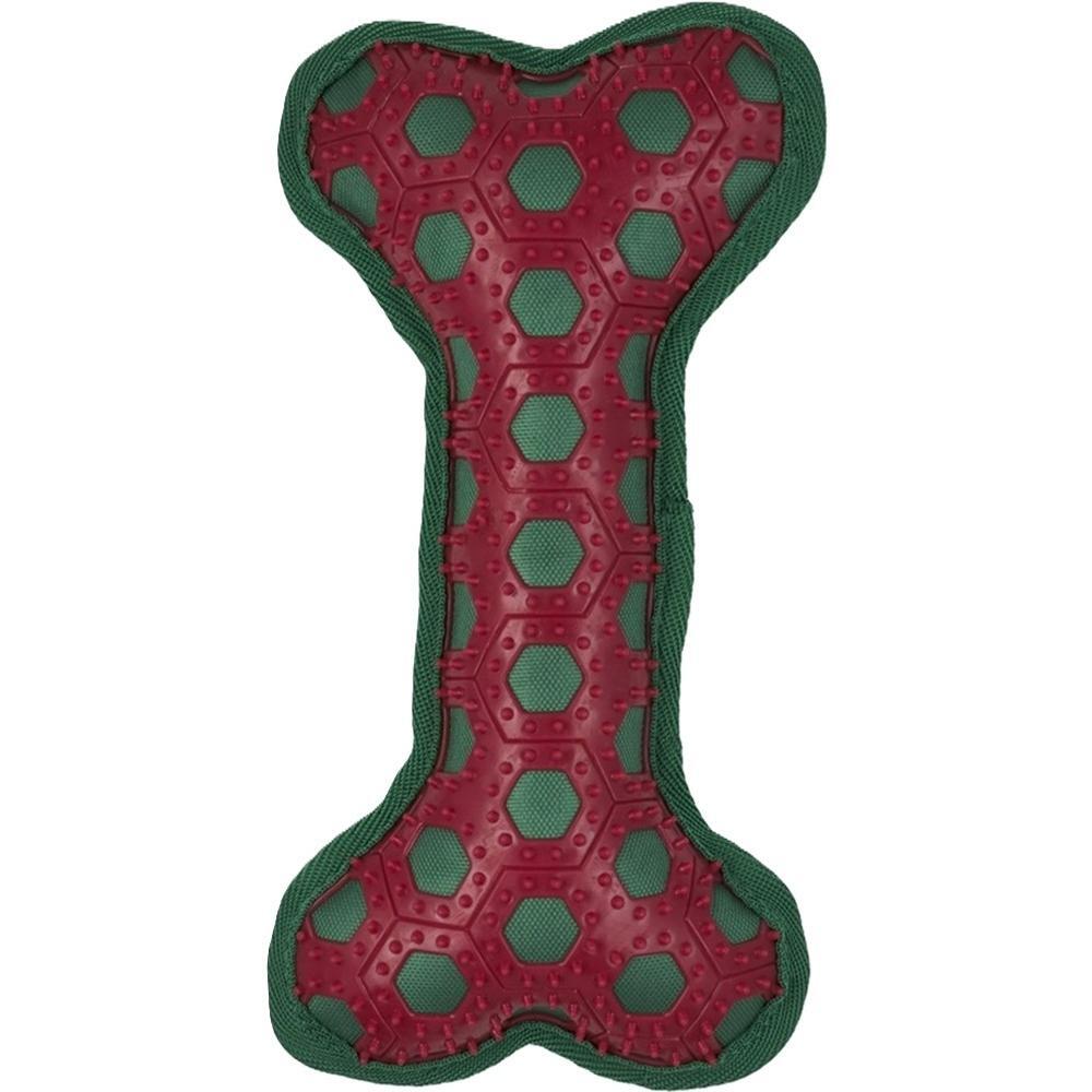 Іграшка для собак AnimAll GrizZzly Кістка новорічна 22х11х3,5 смфото1