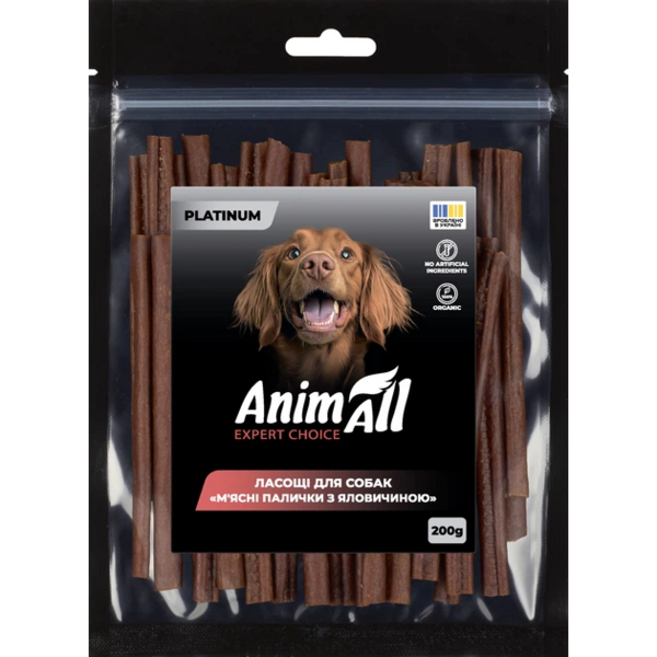 

Лакомство для собак AnimAll Platinum Медальоны с уткой 100 г