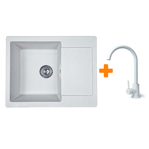 Набор кухонный Adamant Minimal, искуственный камень, 615х495х200мм (1824296912310)