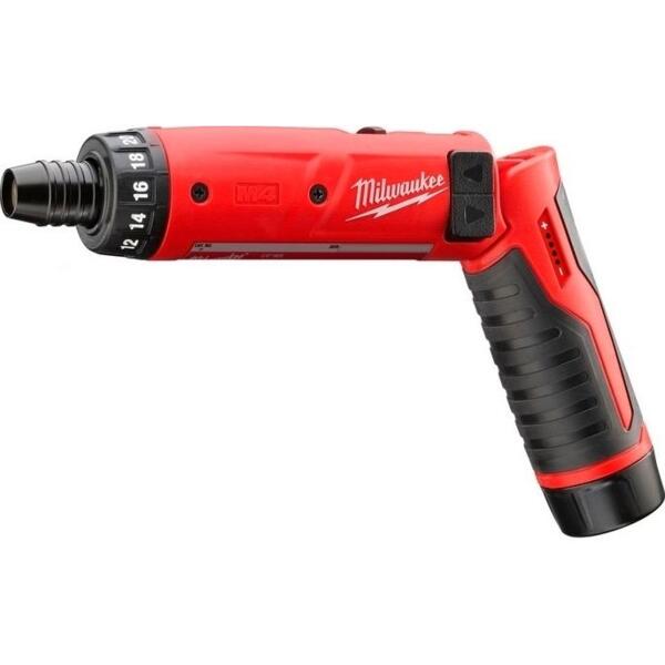 

Отвертка аккумуляторная Milwaukee M4 D-202B, 2х2А·час (4933440475)