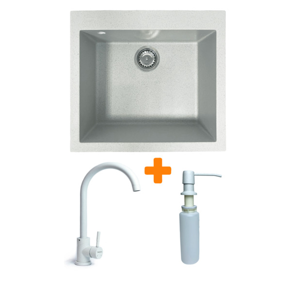 Набор кухонный Adamant Univer, искуственный камень, 560х500х200мм (4824296902110)