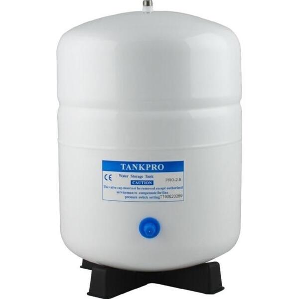 Накопительный бак для систем обратного осмоса Raifil 2.8гал металл (ROT-2.8W)
