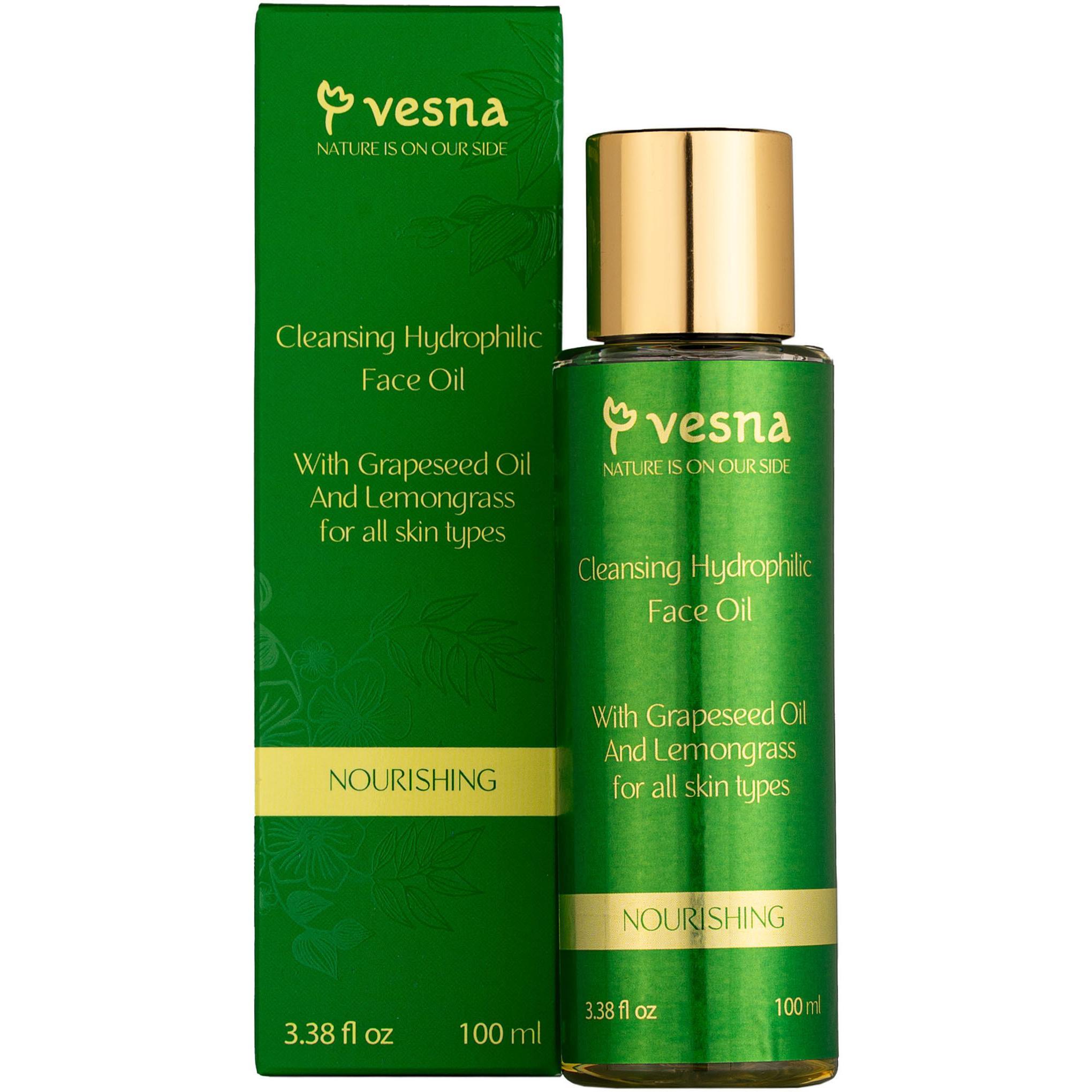 Масло для лица Vesna Гидрофильное очищающее с экстрактом смородины 100 мл фото 1