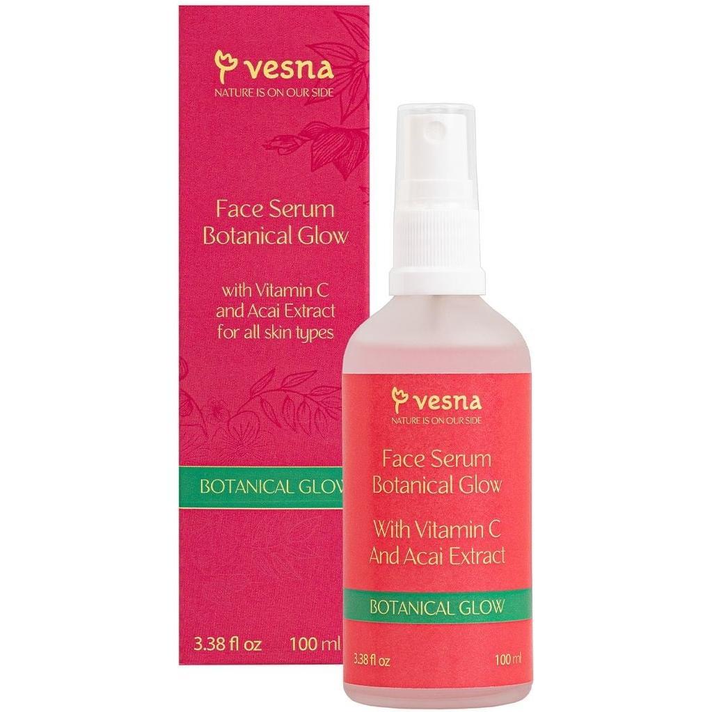 Сироватка для обличчя Vesna регенеруюча Рослинне сяйво 100 млфото