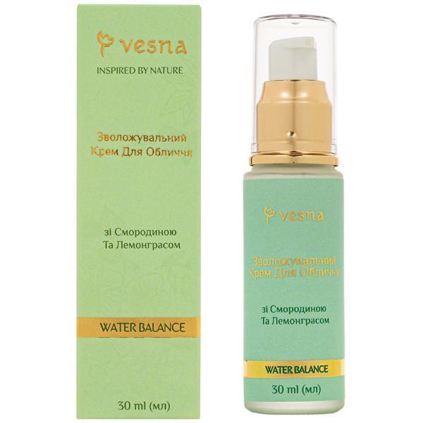 Крем для обличчя Vesna Зволожувальний зі смородиною та лемонграсом 50 млфото1
