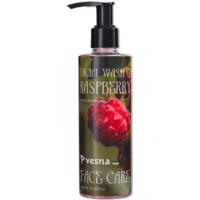 Гель для лица Vesna Face Care Raspberry Facial Wash Gel Очищающий с малиной и ниацинамидами 200 мл