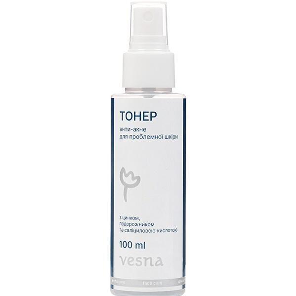Тонер для лица Vesna Анти-акне для проблемной кожи 100 мл фото 1