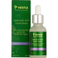 Сыворотка для лица Vesna Hyaluronic Acid Facial Serum с гиалуроновой кислотой и фиалкой 30 мл