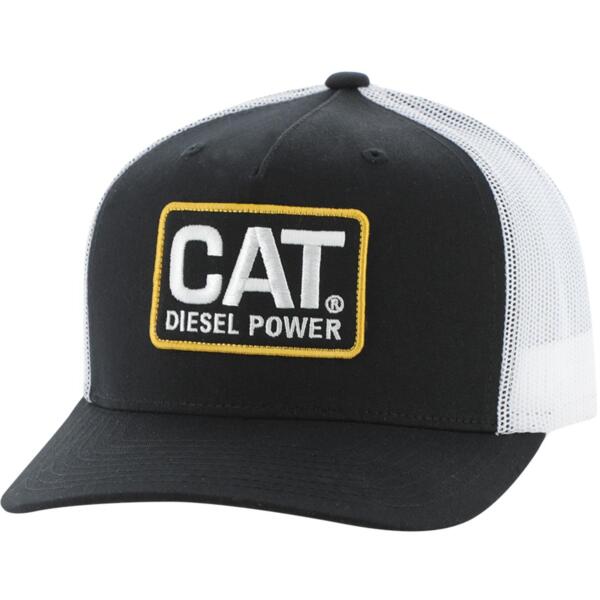 Кепка з козирком Caterpillar (CAT) 1090002-10158-OS білий/чорнийфото