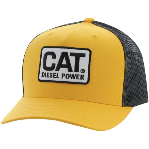 Кепка з козирком Caterpillar (CAT) 1090002-10937-OS чорний/жовтийфото