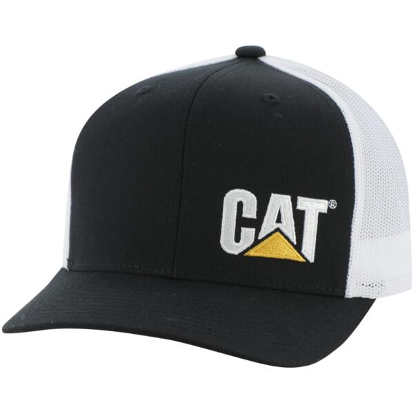 Кепка с козырьком Caterpillar (CAT) 1090007-10158-OS белый/черный фото