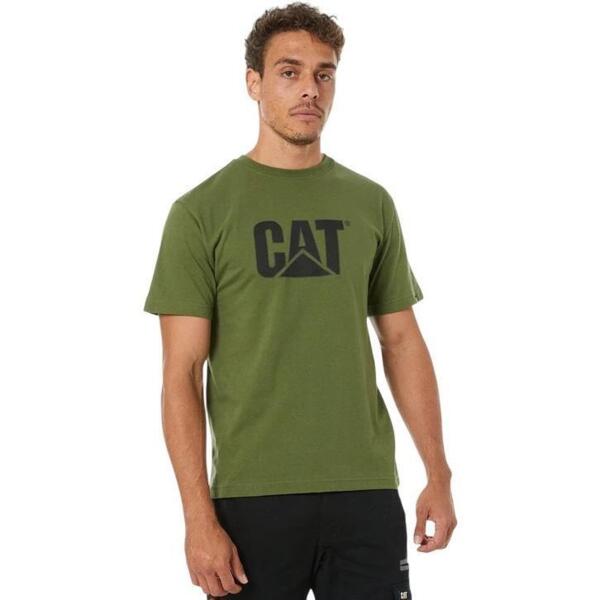 Футболка мужская Caterpillar (CAT) W05324-12369 XL оливковая фото 