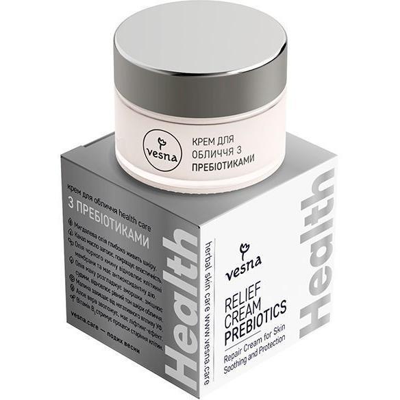 Крем для обличчя Vesna Health Relief Cream Prebiotics з пребіотиками 50 млфото1