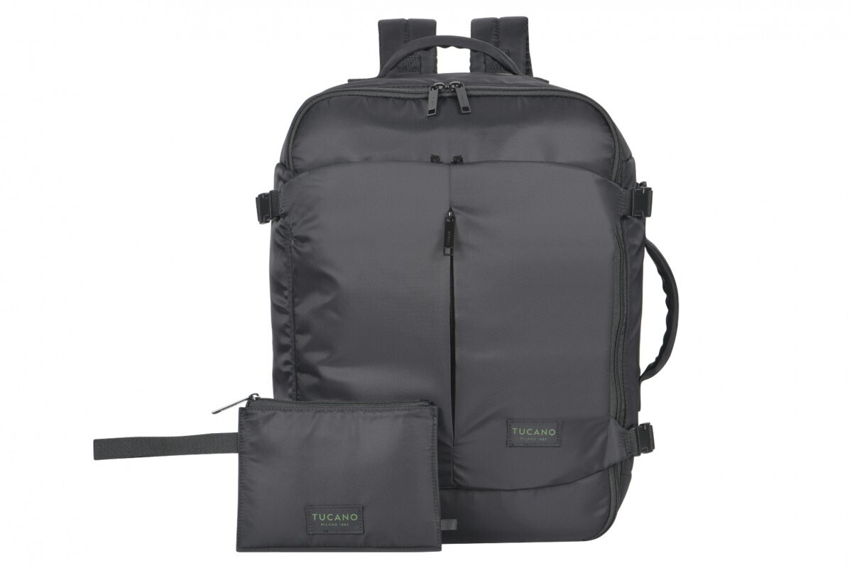 Рюкзак дорожній Tucano TUGO Premium ML 18", 28.5л, чорнийфото1