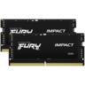 Пам'ять ноутбука Kingston DDR5 64GB KIT (32GBx2) 6000 FURY Impact XMP (KF560S38IBK2-32)