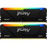 Пам'ять ПК Kingston DDR4 16GB KIT (8GBx2) 3200 FURY Beast RGB (KF432C16BB2AK2/16WP)
