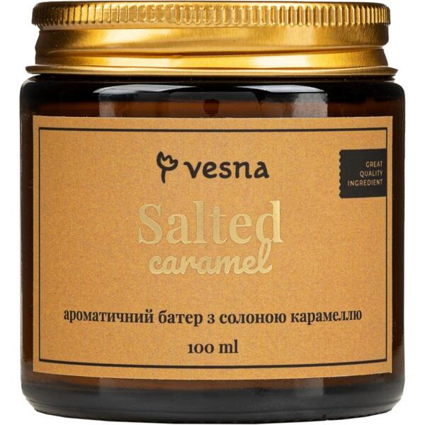 

Баттер для тела ароматический Body Care Butter Salted Caramel Солона карамель для питания 100 мл