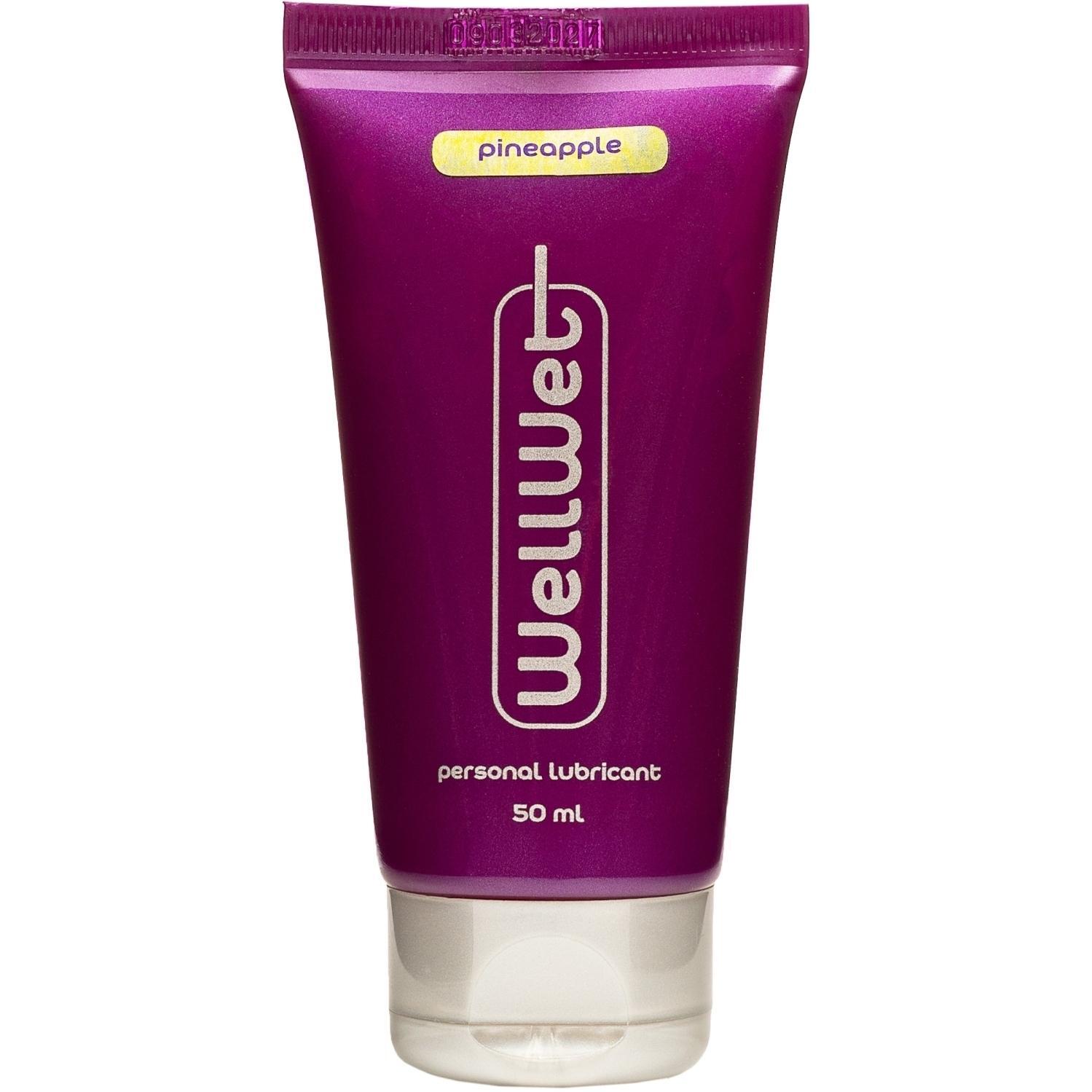 Лубрикант WellWet Оральный со вкусом Pineaple 50 мл фото 1