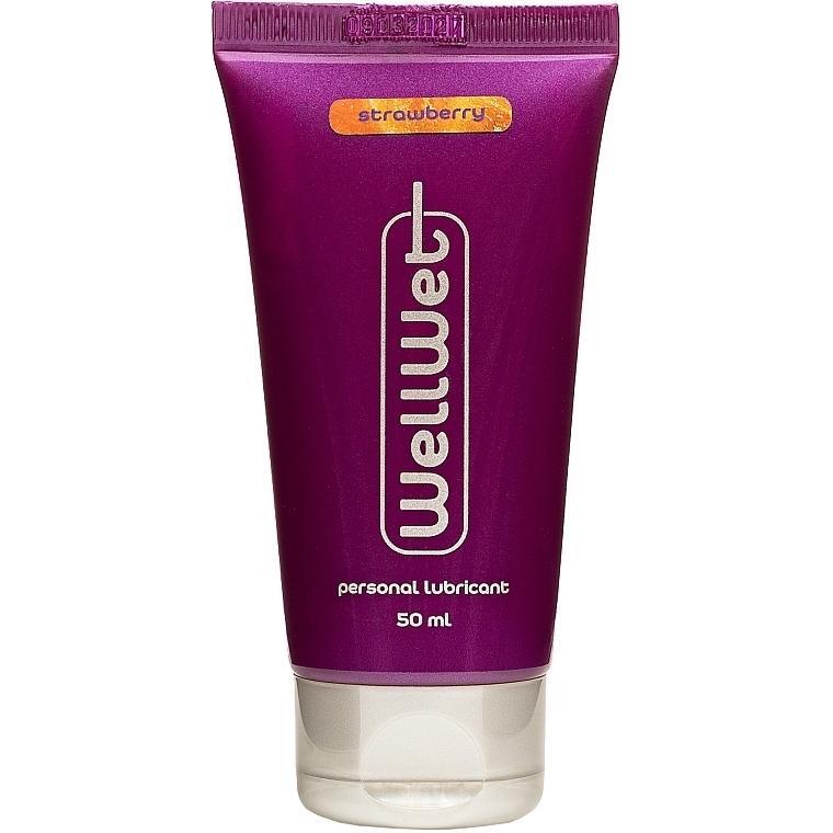 Лубрикант WellWet Оральный со вкусом Strawberry 50 мл фото 1